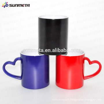 Tasse magique changeant de couleur, tasse de sublimation en gros